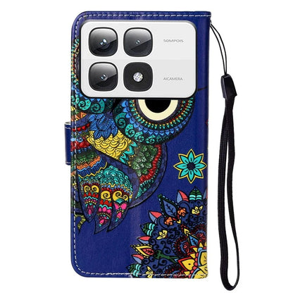 For Xiaomi 14T Pro Case Pattern Leather Wallet Phone Cover with Card Holder