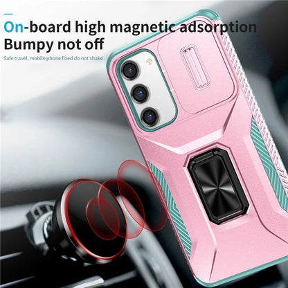 For Samsung Galaxy S23+ Case Camshield Kickstand TPU+PC Anti-Slip Phone Cover