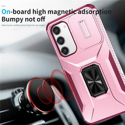 For Samsung Galaxy S23+ Case Camshield Kickstand TPU+PC Anti-Slip Phone Cover