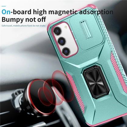 For Samsung Galaxy S23+ Case Camshield Kickstand TPU+PC Anti-Slip Phone Cover