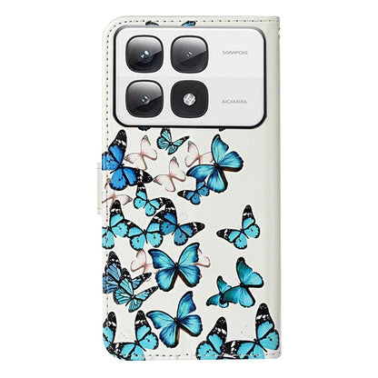 For Xiaomi 14T Pro Case Pattern PU Leather Flip Phone Cover