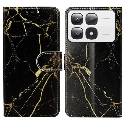 For Xiaomi 14T Pro Case Pattern PU Leather Flip Phone Cover