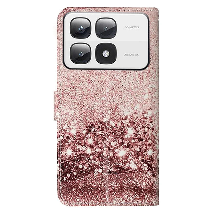 For Xiaomi 14T Pro Case Pattern PU Leather Flip Phone Cover