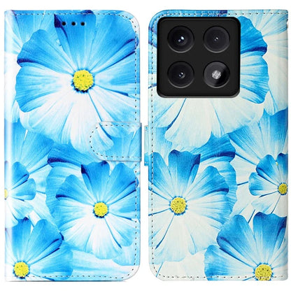 For Xiaomi 14T Case Pattern PU Leather Flip Phone Cover