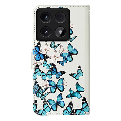 For Xiaomi 14T Case Pattern PU Leather Flip Phone Cover