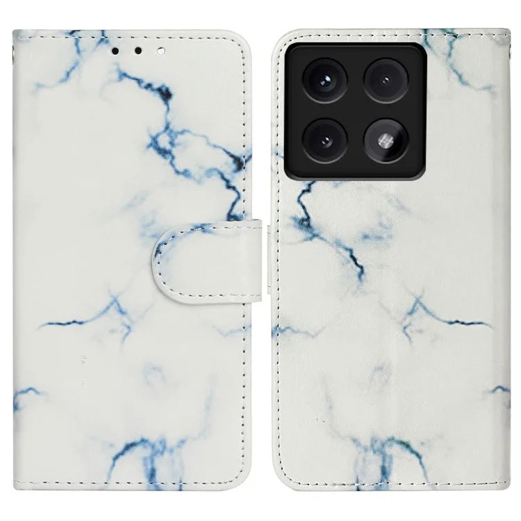 For Xiaomi 14T Case Pattern PU Leather Flip Phone Cover