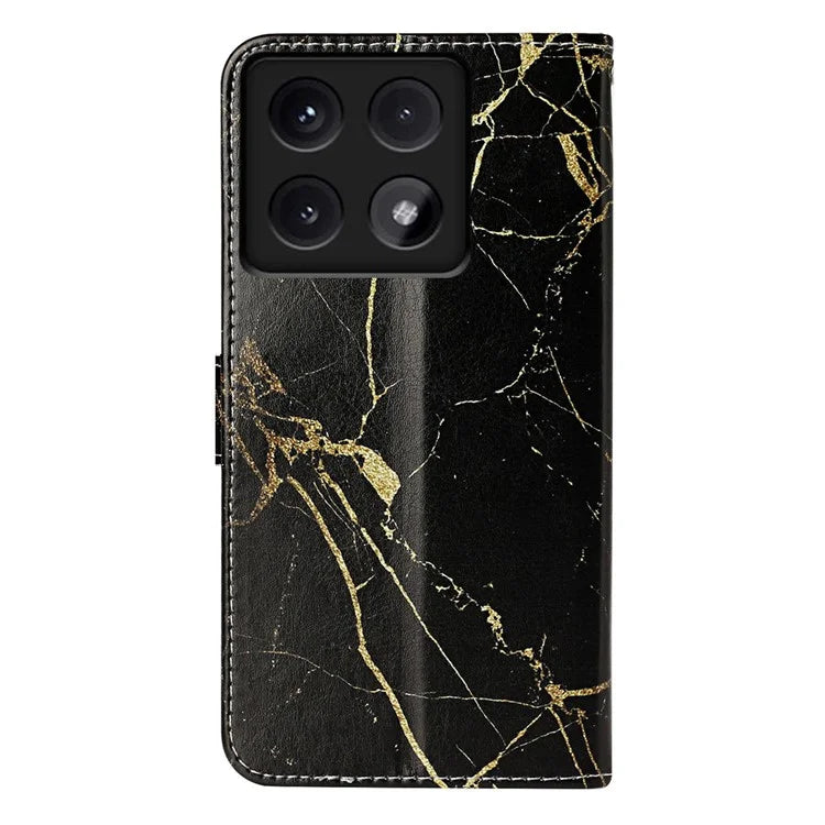 For Xiaomi 14T Case Pattern PU Leather Flip Phone Cover