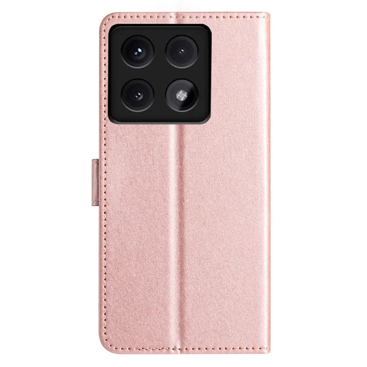 For Xiaomi 14T Wallet Case Leather Folio Phone Cover Magnetic Clasp