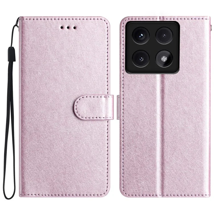 For Xiaomi 14T Wallet Case Leather Folio Phone Cover Magnetic Clasp