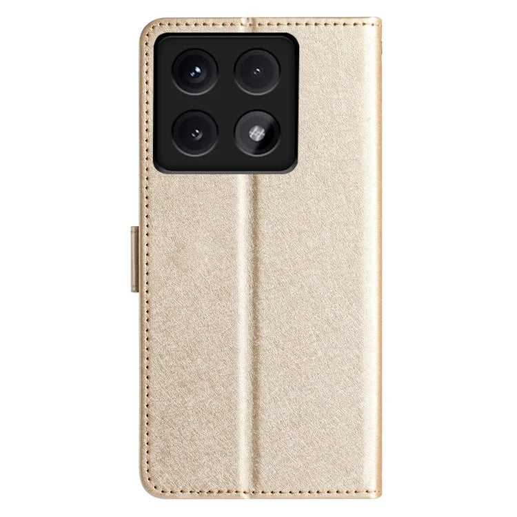 For Xiaomi 14T Wallet Case Leather Folio Phone Cover Magnetic Clasp