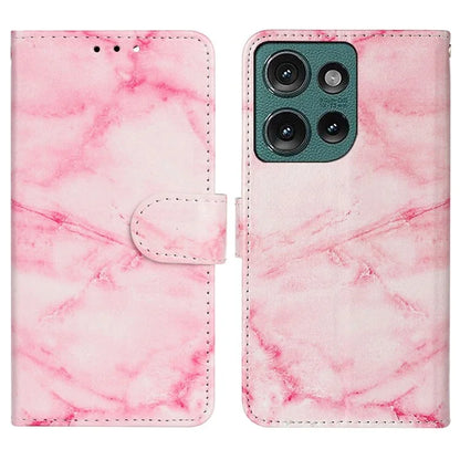 For Motorola Edge 50 5G Case Pattern PU Leather Flip Phone Cover