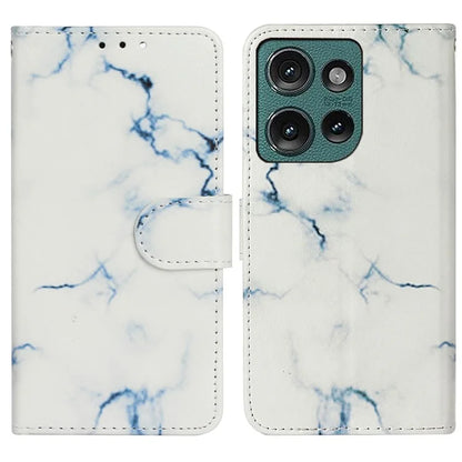 For Motorola Edge 50 5G Case Pattern PU Leather Flip Phone Cover
