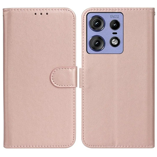 For Motorola Edge 50 Pro 5G Case PU Leather Flip Phone Cover Wallet Card Slot Holder