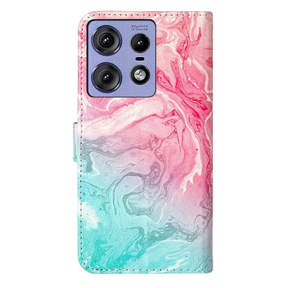 For Motorola Edge 50 Pro 5G Case Pattern PU Leather Flip Phone Cover