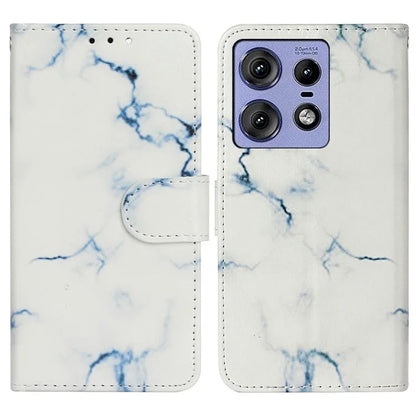 For Motorola Edge 50 Pro 5G Case Pattern PU Leather Flip Phone Cover