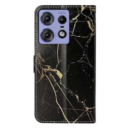 For Motorola Edge 50 Pro 5G Case Pattern PU Leather Flip Phone Cover