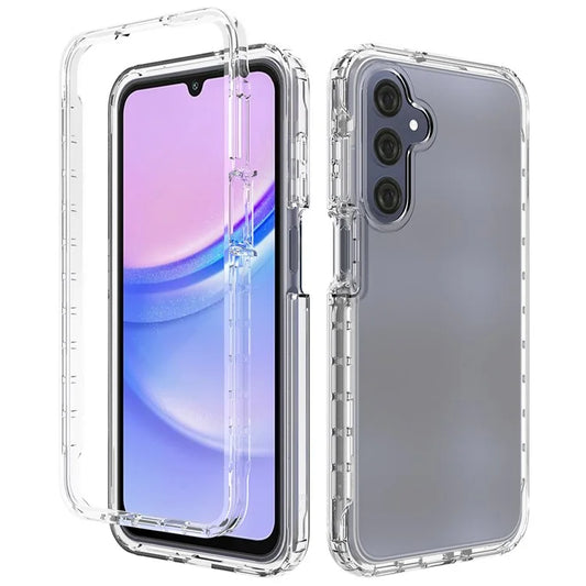 For Samsung Galaxy A16 5G Case TPU+PC 2-in-1 Drop-Proof Clear Phone Cover