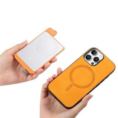 For iPhone 16 Pro Max Case Wristband Kickstand Leather+TPU Phone Cover Detachable Card Holder