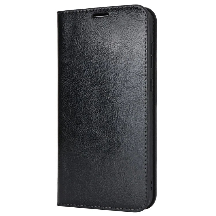 For Samsung Galaxy S24 FE Case Crazy Horse Texture Split Leather Wallet Phone Cover