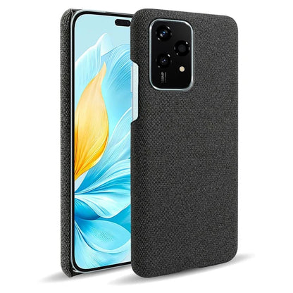 For Honor 200 Lite Case Cloth Texture Anti-Scratch Protective PC Phone Cover