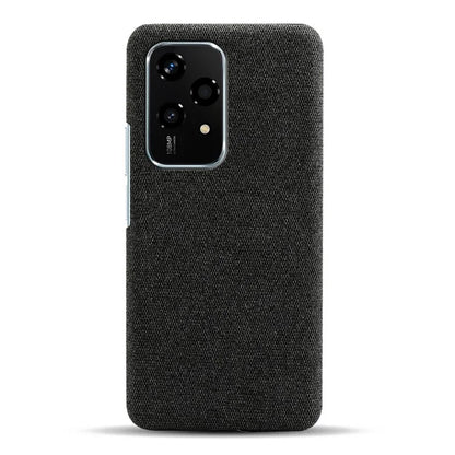 For Honor 200 Lite Case Cloth Texture Anti-Scratch Protective PC Phone Cover