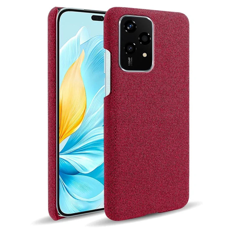 For Honor 200 Lite Case Cloth Texture Anti-Scratch Protective PC Phone Cover