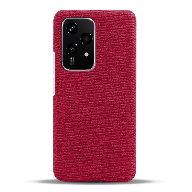 For Honor 200 Lite Case Cloth Texture Anti-Scratch Protective PC Phone Cover
