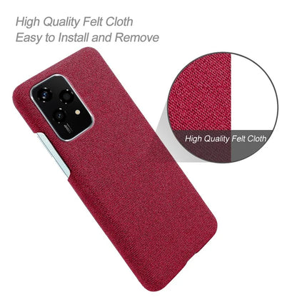 For Honor 200 Lite Case Cloth Texture Anti-Scratch Protective PC Phone Cover