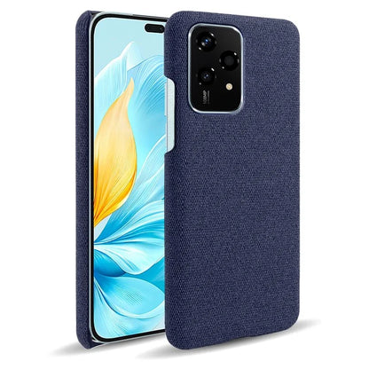 For Honor 200 Lite Case Cloth Texture Anti-Scratch Protective PC Phone Cover