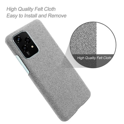 For Honor 200 Lite Case Cloth Texture Anti-Scratch Protective PC Phone Cover