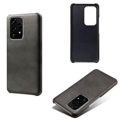 For Honor 200 Lite Case Calf Texture PU Leather Hard PC Protective Phone Cover