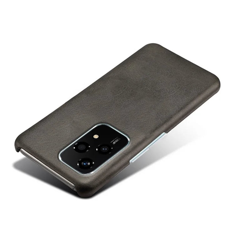 For Honor 200 Lite Case Calf Texture PU Leather Hard PC Protective Phone Cover