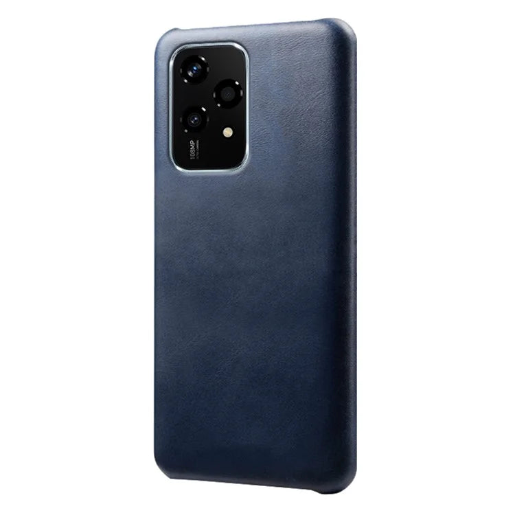 For Honor 200 Lite Case Calf Texture PU Leather Hard PC Protective Phone Cover