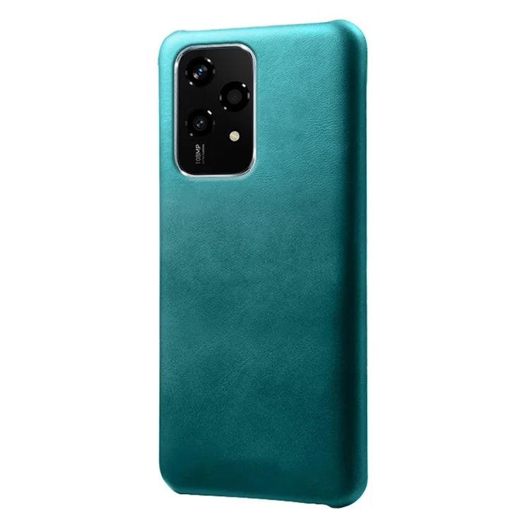 For Honor 200 Lite Case Calf Texture PU Leather Hard PC Protective Phone Cover