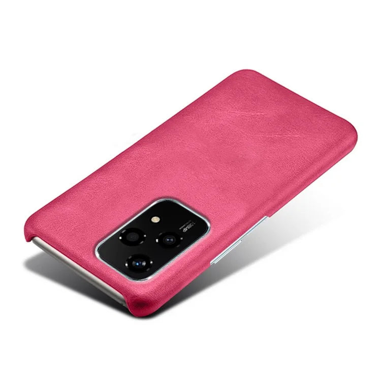 For Honor 200 Lite Case Calf Texture PU Leather Hard PC Protective Phone Cover