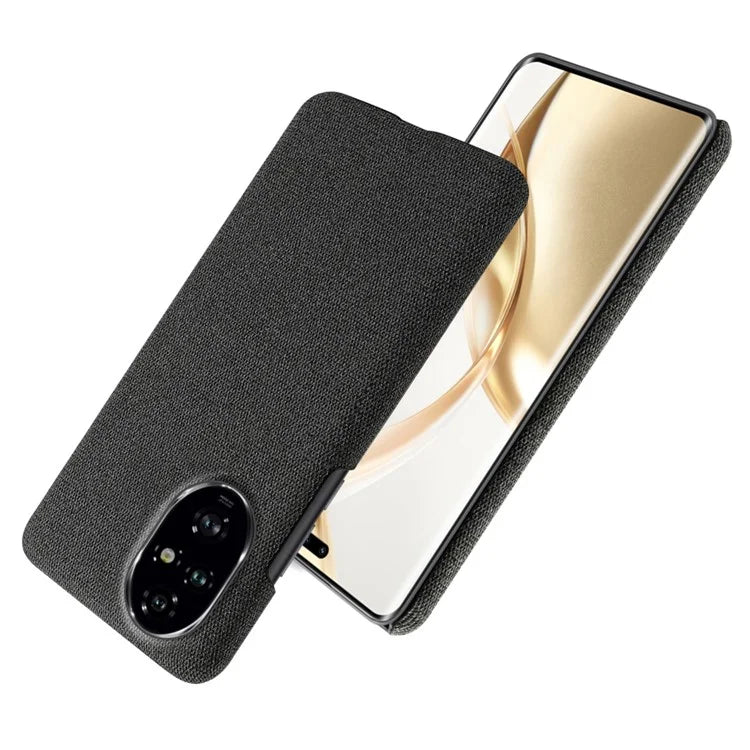 For Honor 200 Pro 5G Case Cloth Texture Anti-Scratch Protective PC Phone Cover