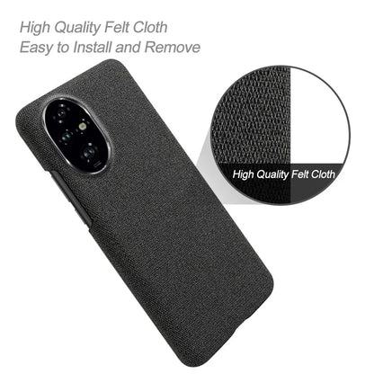 For Honor 200 Pro 5G Case Cloth Texture Anti-Scratch Protective PC Phone Cover