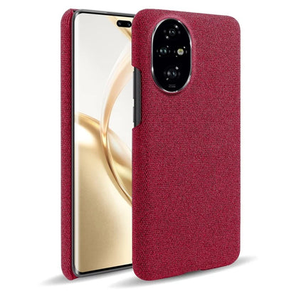 For Honor 200 Pro 5G Case Cloth Texture Anti-Scratch Protective PC Phone Cover
