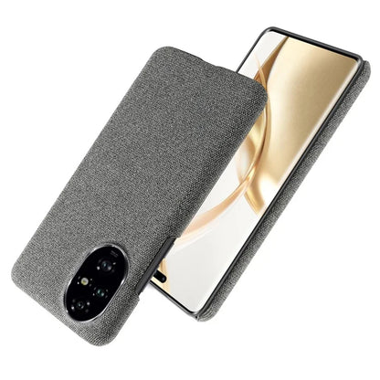 For Honor 200 Pro 5G Case Cloth Texture Anti-Scratch Protective PC Phone Cover