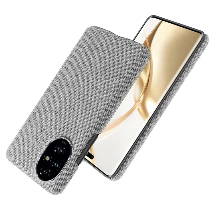 For Honor 200 Pro 5G Case Cloth Texture Anti-Scratch Protective PC Phone Cover