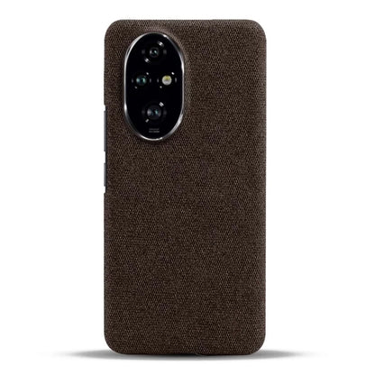 For Honor 200 Pro 5G Case Cloth Texture Anti-Scratch Protective PC Phone Cover