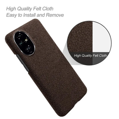 For Honor 200 Pro 5G Case Cloth Texture Anti-Scratch Protective PC Phone Cover