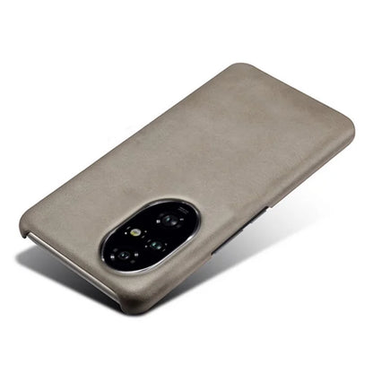 For Honor 200 Pro 5G Case Calf Texture PU Leather Hard PC Protective Phone Cover