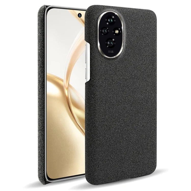 For Honor 200 5G Case Cloth Texture Anti-Scratch Protective PC Phone Cover