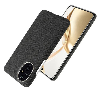 For Honor 200 5G Case Cloth Texture Anti-Scratch Protective PC Phone Cover