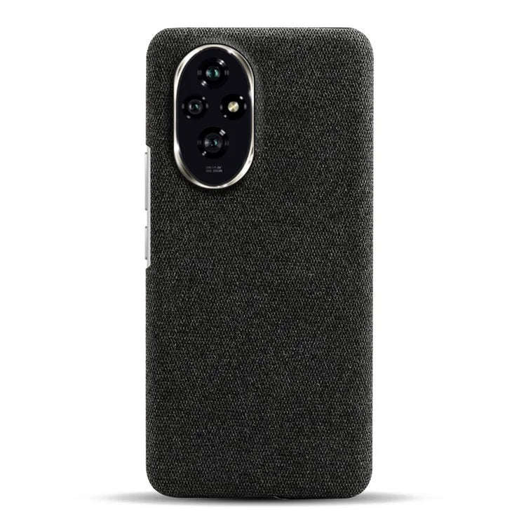 For Honor 200 5G Case Cloth Texture Anti-Scratch Protective PC Phone Cover