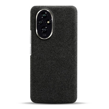 For Honor 200 5G Case Cloth Texture Anti-Scratch Protective PC Phone Cover