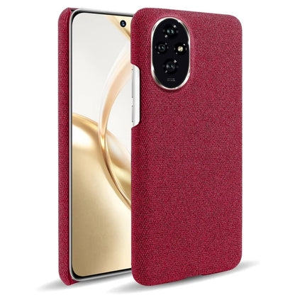 For Honor 200 5G Case Cloth Texture Anti-Scratch Protective PC Phone Cover
