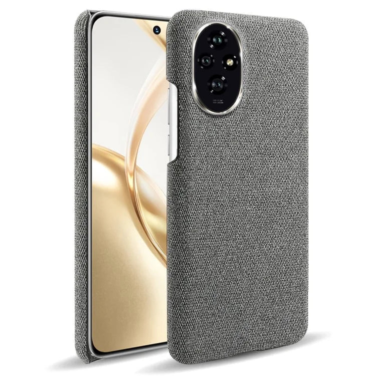 For Honor 200 5G Case Cloth Texture Anti-Scratch Protective PC Phone Cover