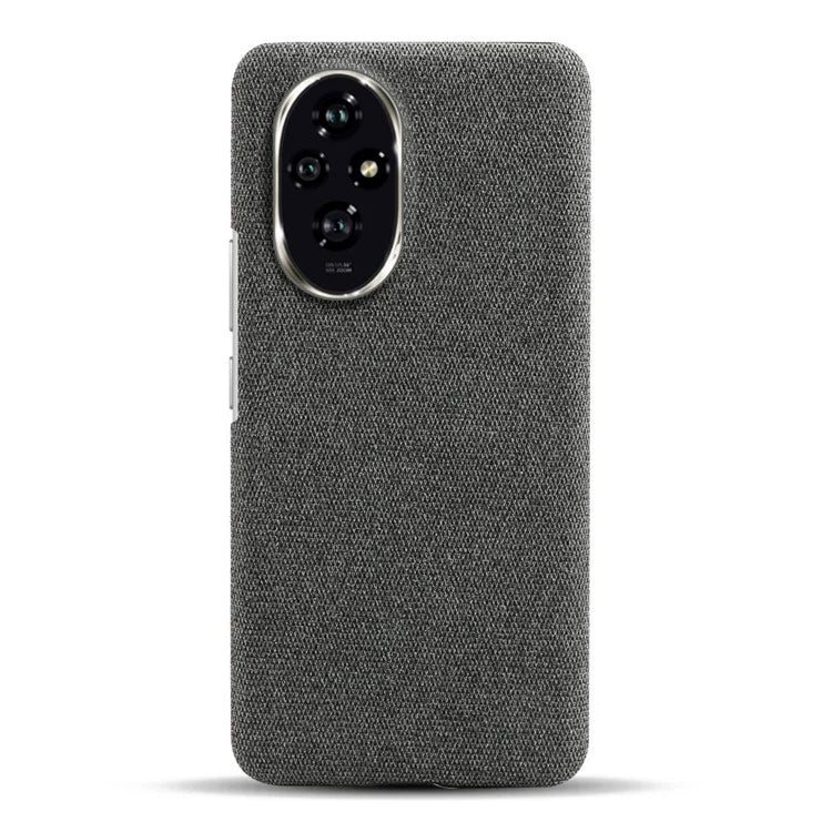 For Honor 200 5G Case Cloth Texture Anti-Scratch Protective PC Phone Cover
